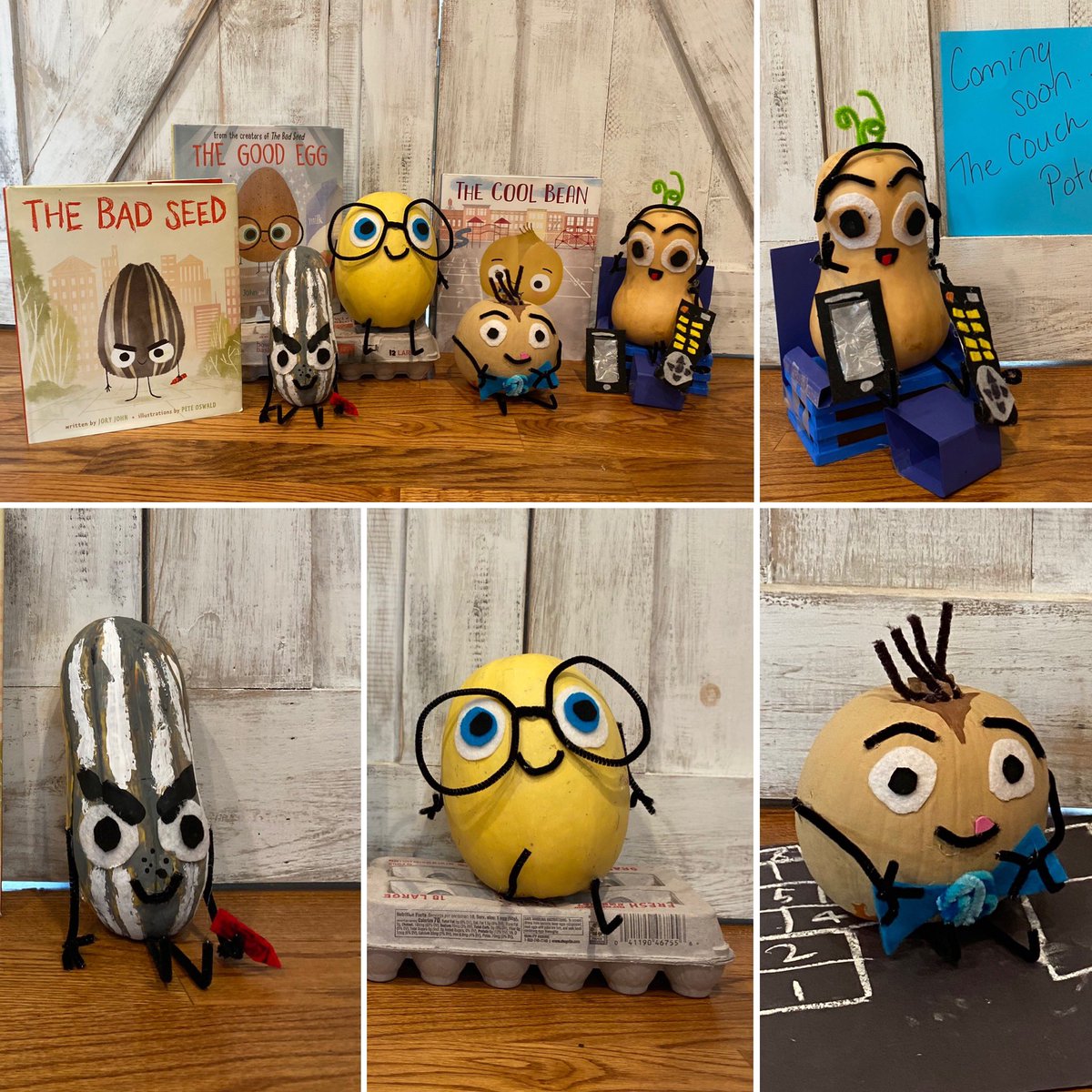 kat_zez's tweet photo. Oh Gord! Pumpkin character project complete, so excited for upcoming release of The Couch Potato! @peteoswaldart @IamJoryJohn @rulerapproach @SPSSuper @stillmeadowlmc @fergusonlib https://t.co/5ZTUTuka6c