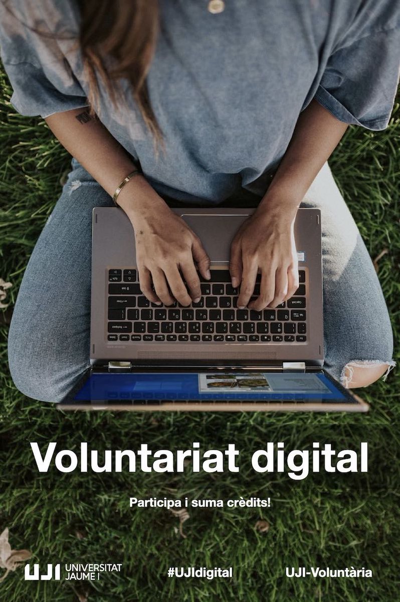 VolDigitalUji's tweet photo. Comencem el Voluntariat Digital a l´UJI
#VolDigitalUJI 
@UJIuniversitat https://t.co/EmSX4SZn4j