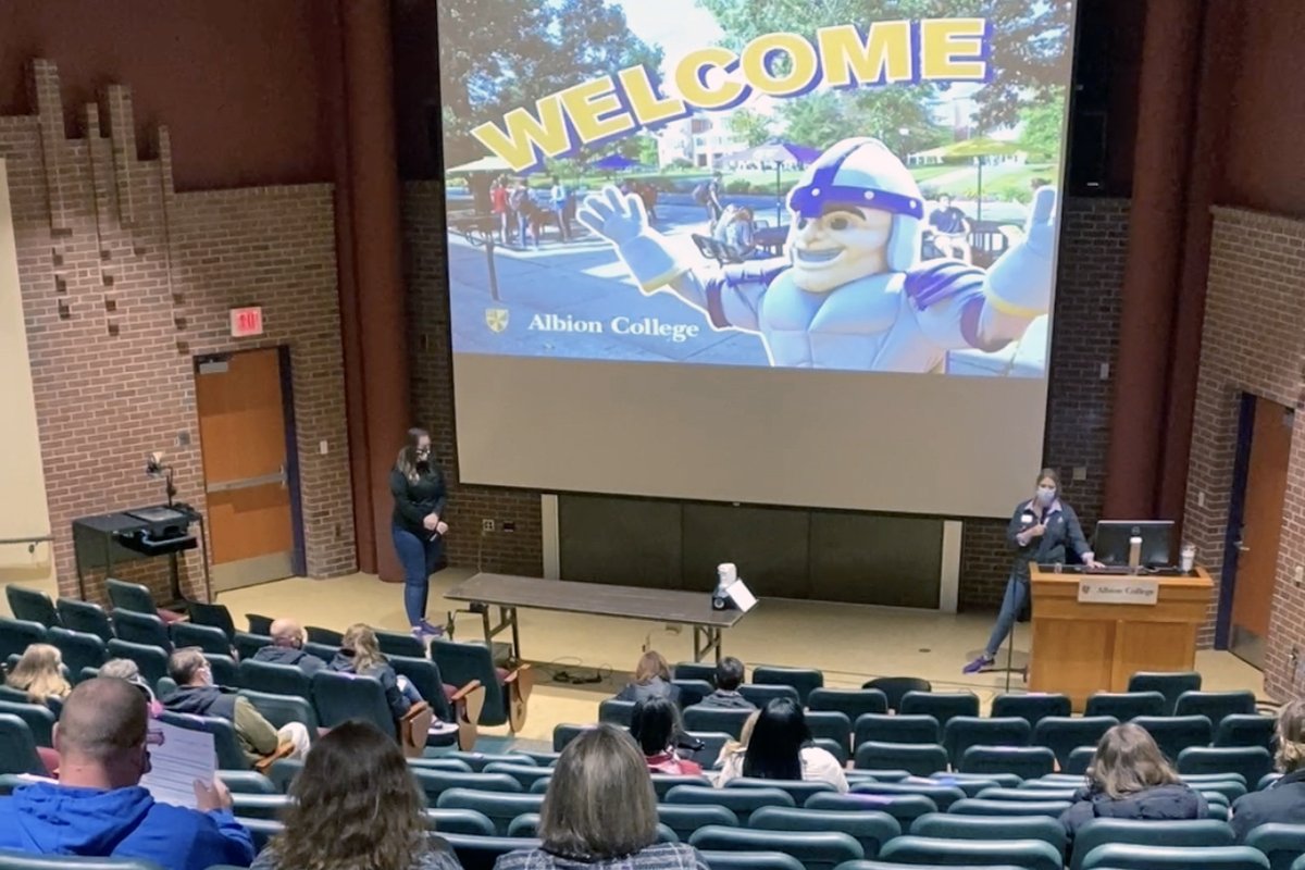 albioncollege's tweet photo. HOMEcoming 2020 may have looked a little different, but that didn't stop Brits from all over the world showing up to celebrate their Albion pride. Missed a session? Catch up at https://t.co/Xlm99GIkeI! #PurpleAndBold https://t.co/Qu7xiCsHel