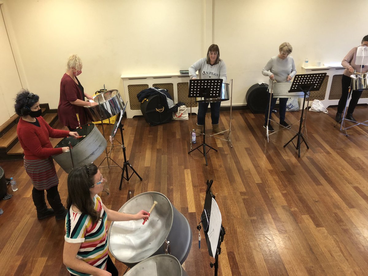 dewamusic's tweet photo. Great end to the weekend,
3 songs in two days, celebrating 5 years since we began & cake 🎉🎶
#SteelPan #SteelPanSchool #Music #TwoDayWorkshop #Broxbourne #Hertfordshire #SteelPanClasses #SteelBand #WalthamCross #Broxbourne #Trinidad #Culture https://t.co/qa8X0bX48J