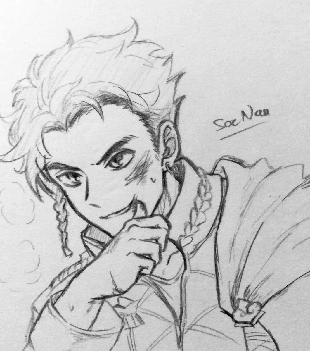 Claude doodles in both digital and traditional 💛💛
Because I miss him so much and it's so fun drawing him 🥺

#claudevonriegan #fe3h 