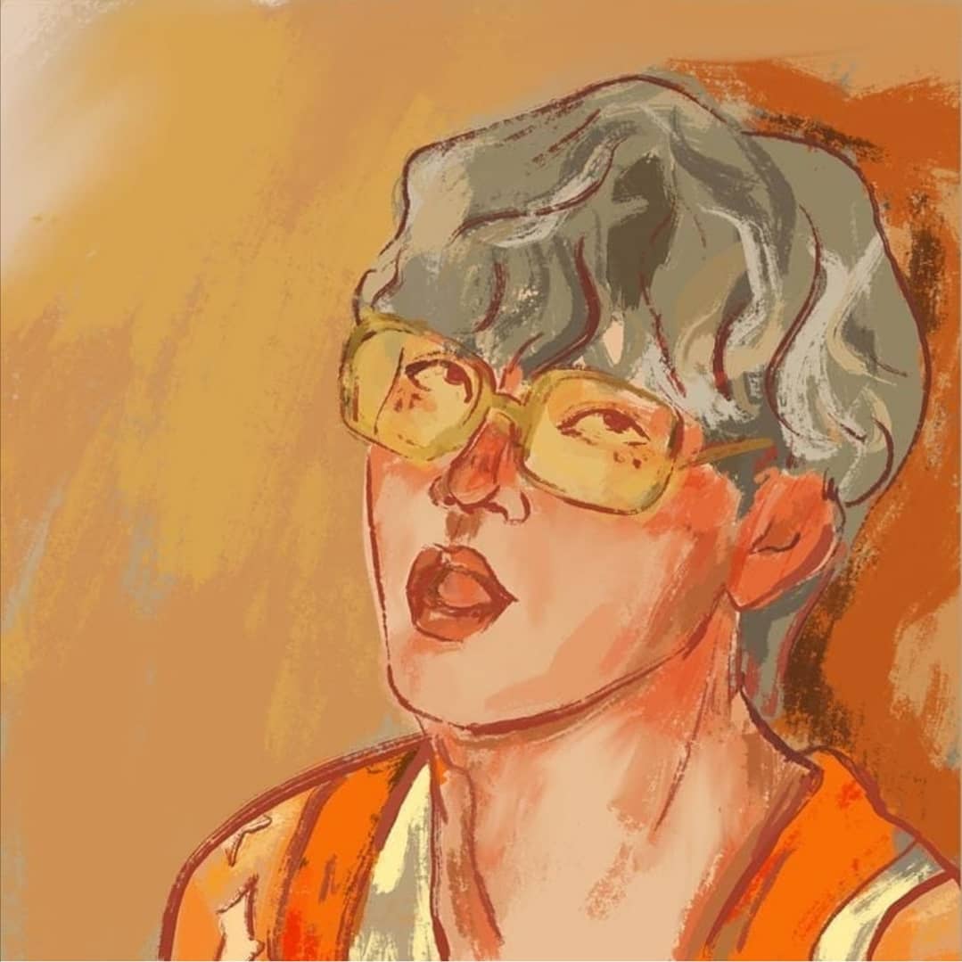 enn_nao's tweet photo. A quick warmup sketch I did of V from BTS after watching their new Dynamite MV 😊 Really loved the vibe of the song! 🥰
#digitalart #digitalsketch  #portrait #fanart #bts #btsfanart https://t.co/rXJo2jSP9I