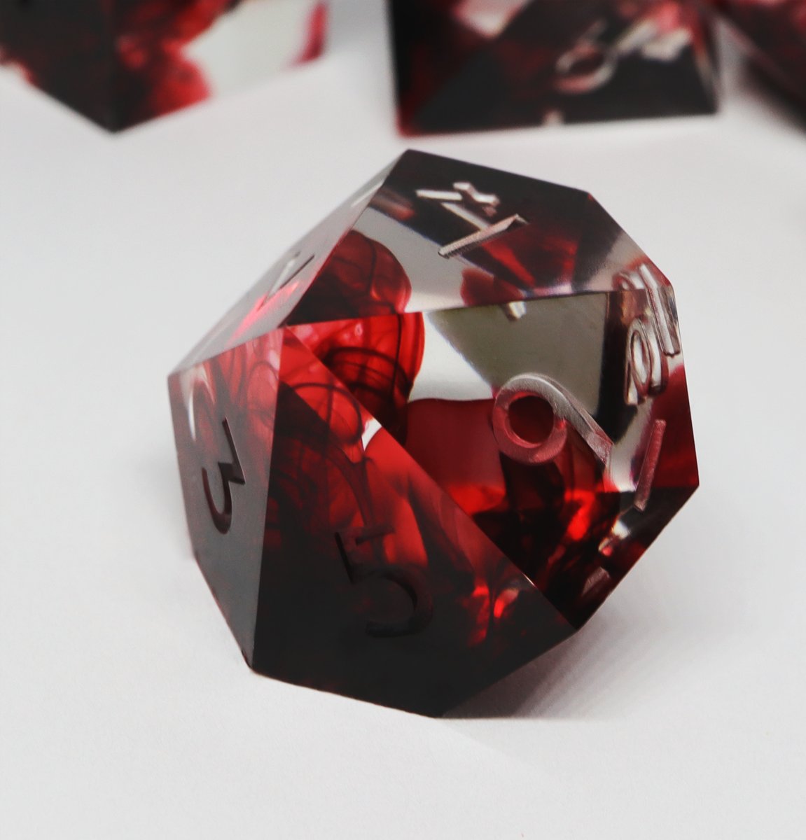 EVERYTHINGDICE's tweet image. Persephone's Fury details 🩸 #dnd #ttrpg #dice