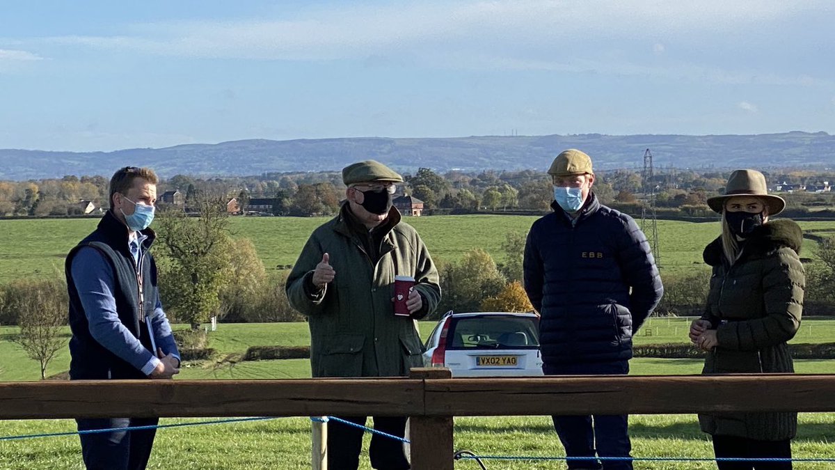 CorneliusRacing's tweet photo. #PointToPointing: very enjoyable day as part of team live-streaming 10-race (think 10) programme at @GloucesterRaces, Maisemore; some striking performances particularly by #TeamRowley; significant weekend for @Point2PointAuth @PointingDC etc as new season underway https://t.co/DzJvxvSUjd