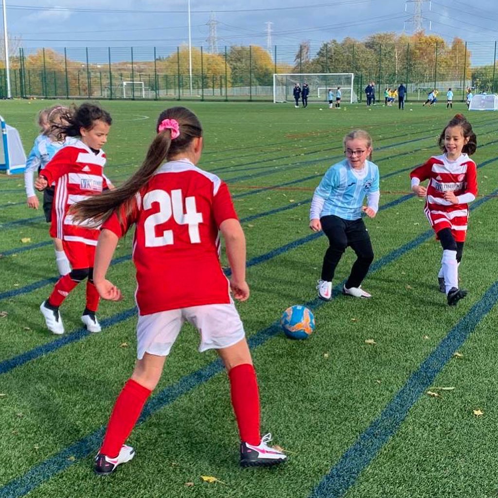accieswfc's tweet photo. Well done to our U9s who were in action in a mini festival vs @WWGirlsAcademy @GartcairnGirls @MotherwellLFC @ColtsGirls Lots of goals and smiles all round! Thanks to Wishaw for hosting! https://t.co/KwMJJMNI3t