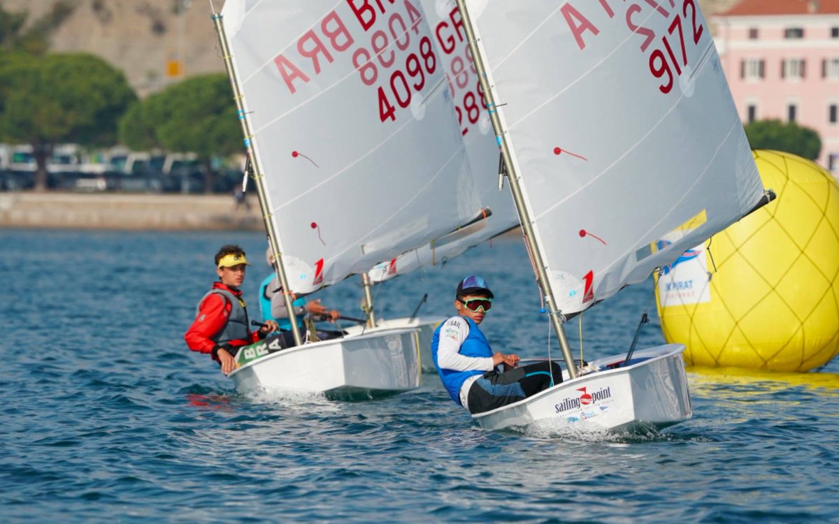 More Optimist success for <a href="/OneSails/">OneSails</a> with top placements in both the male and female rankings at the European championships in Slovenia #sailing #optimists #sailmaking