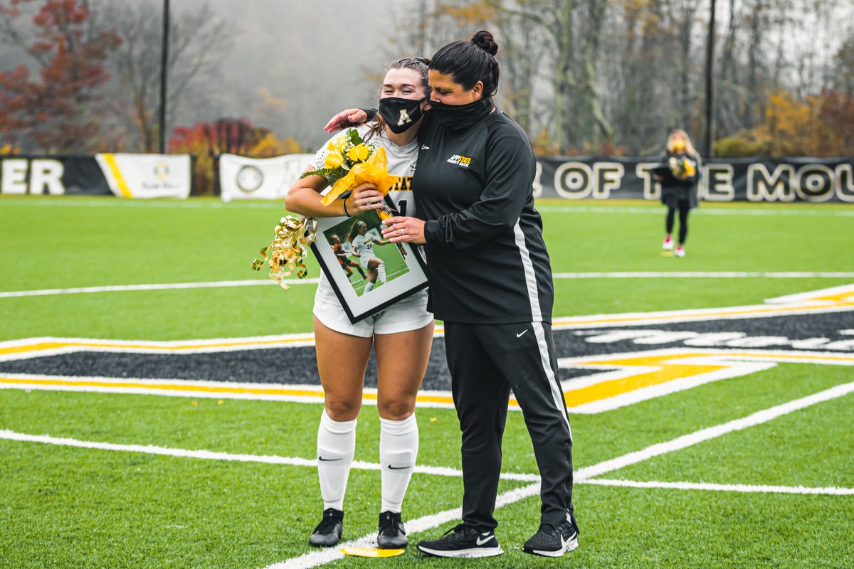 appstatewsoccer's tweet photo. Your Mountaineers closed out the regular season with a win on Senior Day! 

➡️ https://t.co/wLAC7NFE4H https://t.co/niAmbmTY0b
