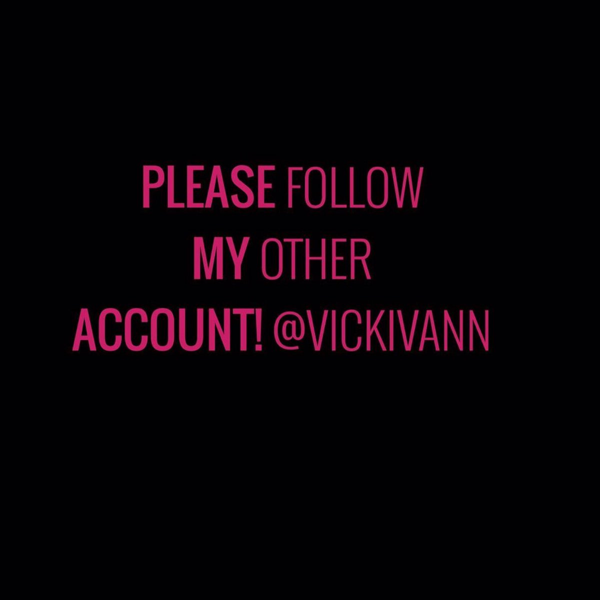 VictoriaVann's tweet photo. Please follow me here @VickiVann Thanks! https://t.co/Qi2hONio66