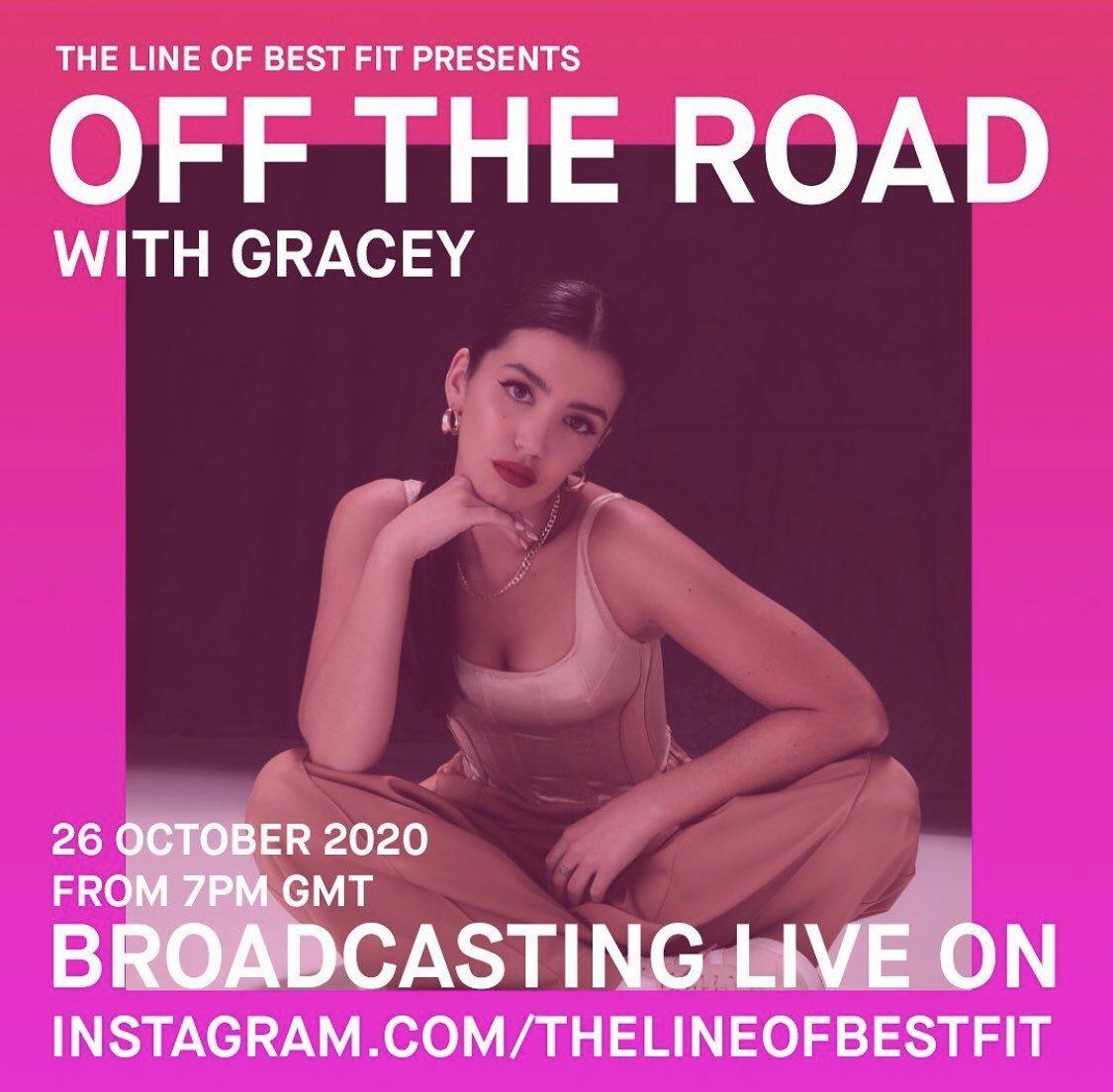 Doing a lil insta live with <a href="/bestfitmusic/">THE LINE of BEST FIT</a> tomorrow night at 7pm ! Come hang pals 🖤⚡️