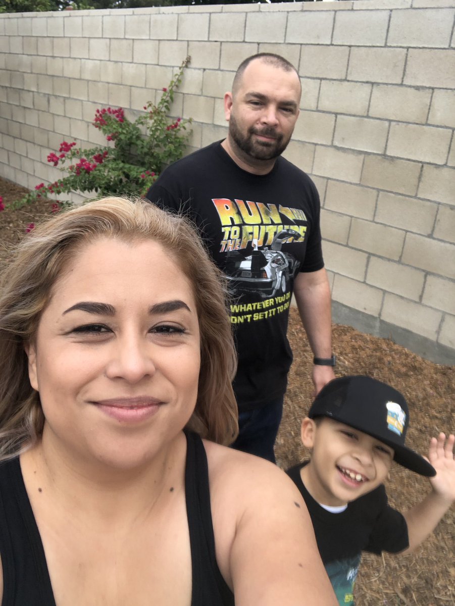 ethanbrandon13's tweet photo. Great Scott!! We did it! We Ran to the Future!! Family fun run with a @BacktotheFuture theme. Even @liliboo02 and @JISalan05 time traveled with us!! Had a Blast, it was Heavy! #RunToTheFuture #IRun4Movement https://t.co/cjhJhuOAXD
