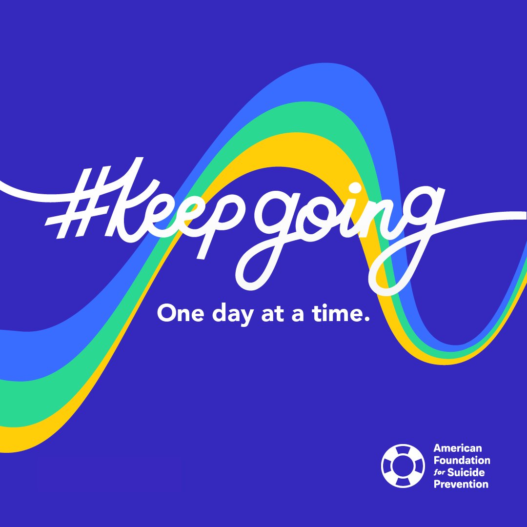 #KeepGoing, one day at a time. You've got this. 💙