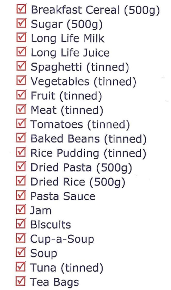 Free tea coffee, cakes and packed lunches available over half term for all. If you're in need or know somebody who could benefit from a food parcel please get in touch. We are asking for the following donations. We are open 10am-2pm Monday-Friday ❤️🖤