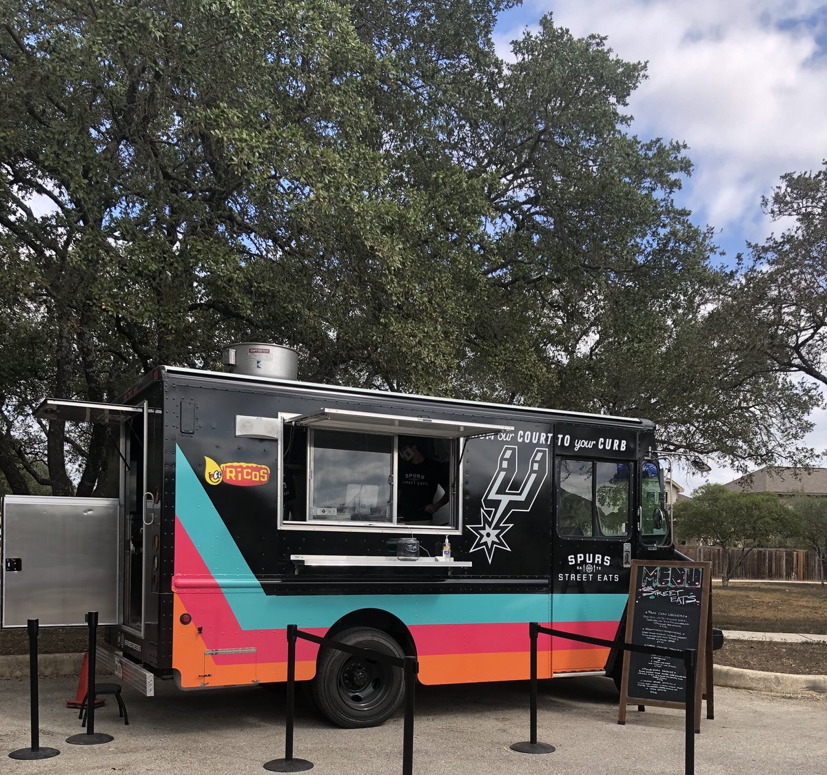 Stop by and check us out at Potranco Run pool ‘til 7pm! <a href="/RicosProducts/">Ricos</a> | CourttoCurb