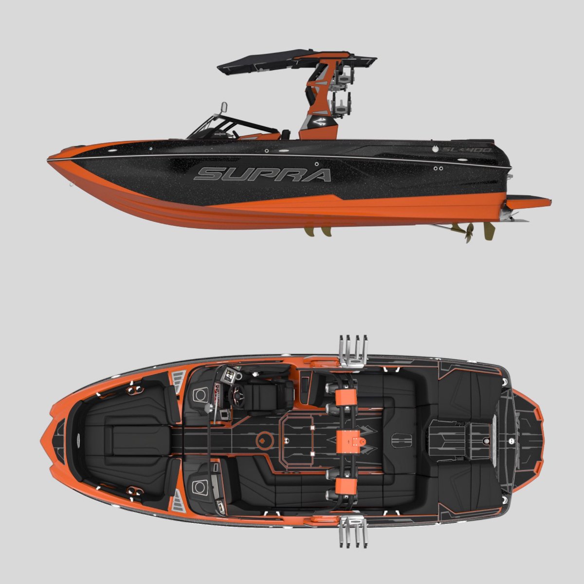 What color combo would you build? Head to supraboats.com to customize your Supra now. #halloweenvibes 🎃 #suprasl #supraboats #suprastoked