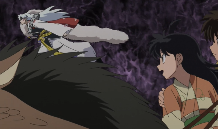 MgLuce's tweet photo. Sesshomaru no dudo ni por un segundo en adentrase al inframundo para traer de vuelta a Rin, tampoco dudo entrando al cuerpo de Naraku. Ahora, tampoco dudo en quedarse 14 años con ella, velando por su vida. No me queda dudas de que Sesshomaru AMA a Rin con todo su ser.

#SessRin https://t.co/X8vZVeH7Nv