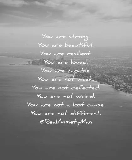 You are #strong
You are #beautiful
You are #Resilient
You are #loved
You are #capable
You are not #weak
You are not #defected
You are not #weird
You are not a #lost cause
You are not #different https://t.co/XKwHUZHlO5