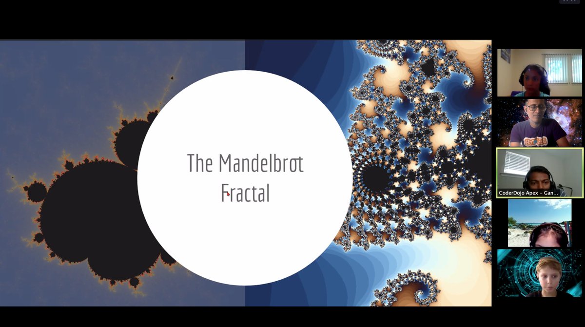 coderdojoapexnc's tweet image. 8/ After a quick break we were back to kickoff a shorter Summer term in Aug and go on some creative computing adventures. No challenges just express with tech. We also featured Youth Hosts for our sessions and month end celebrations.