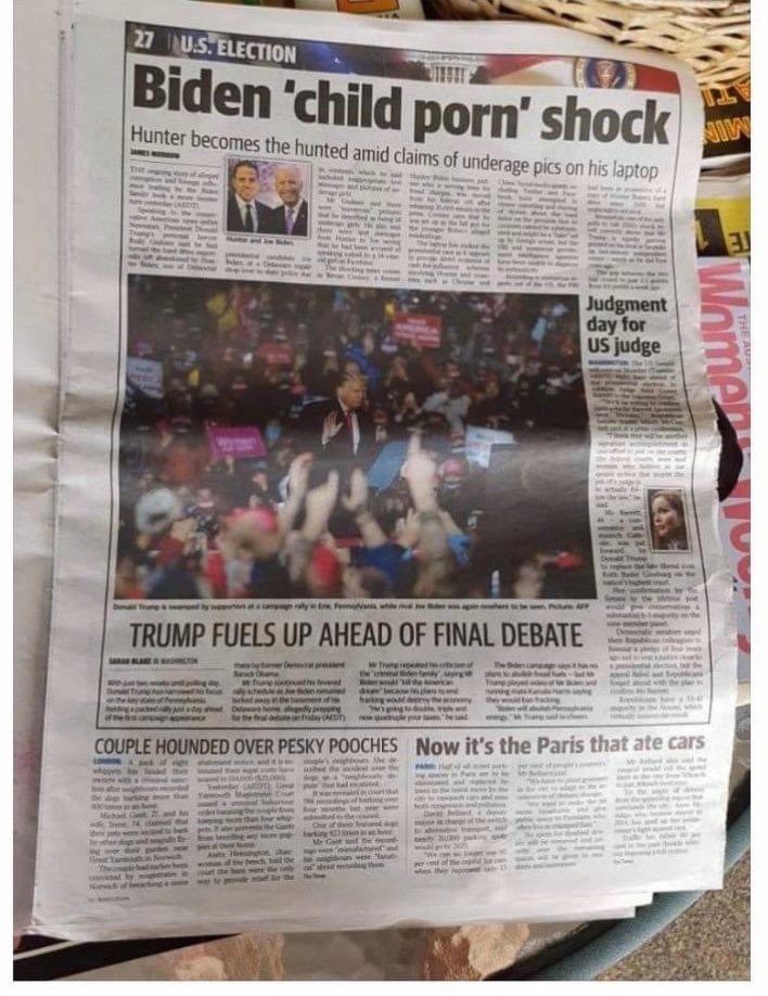 LivePDDave1's tweet photo. Why is Australia covering this story but the U.S. media isn’t? https://t.co/lPvAzJi8j0