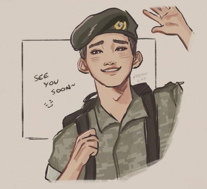 SarahRaina6's tweet photo. Uri Jongdae makasih udah bertahan untuk EXO-L. Pergilah dan kembali secepat mungkin, kami akan setia menunggumu. Tetap sehat, semangat dan jalankan tugas negaramu dengan baik. Udah gak mau nangis lagi😭.We always love you  Chen soft boy😭❤❤
#JONGDAE 
#GoodLuckSoldierChen 
#EXO https://t.co/uJX23v4U9Q
