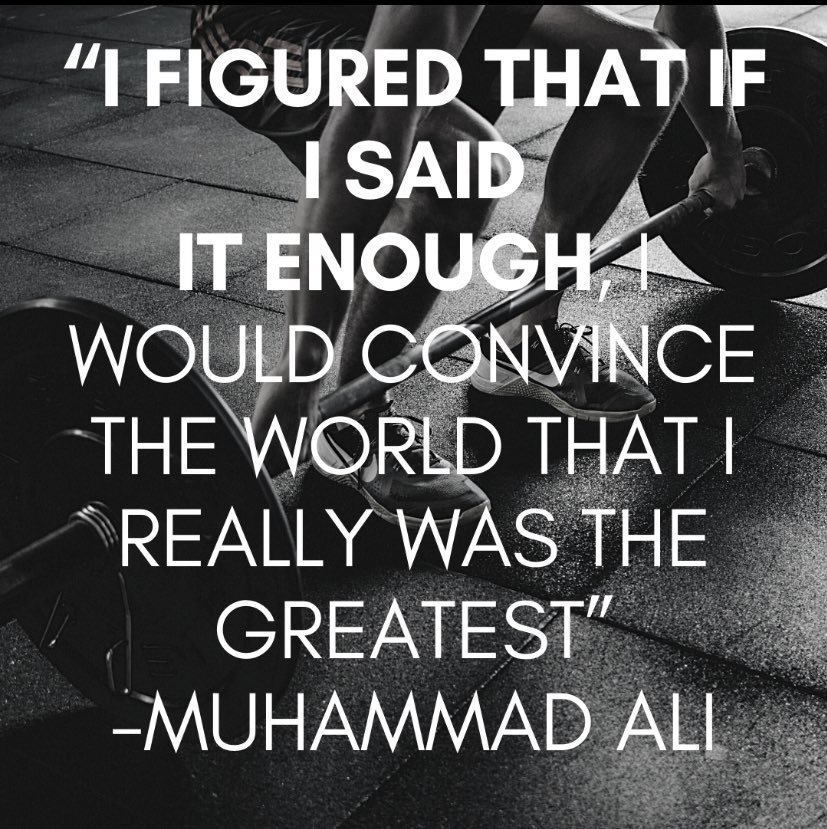 If you want to be more confident, start by using positive self-talk to get you there! #thinkstrongbestrong