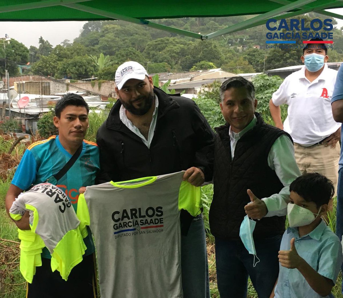 cpgsaade's tweet photo. Seguimos recorriendo el territorio. Hoy en San Marcos junto a @_RogelioMorales @Escobarmarga @Guillermo_esa @OscarSPachecoP seguimos apoyando las comunidades del departamento. #EsTuOportunidad https://t.co/MMqSxhWZlW
