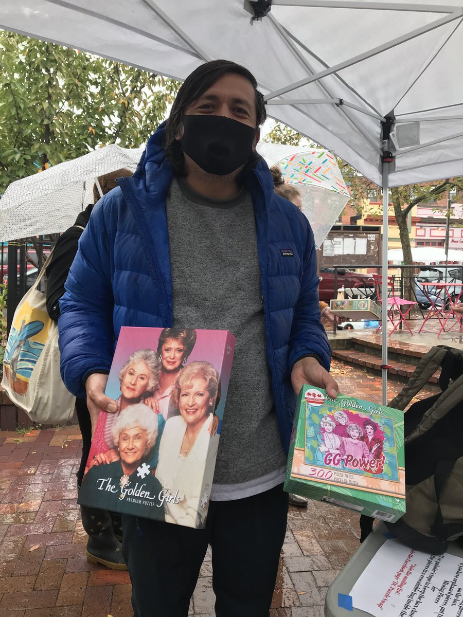 MtPLibFriends's tweet image. Thank you to everyone who braved the elements to join the #dcpuzzleswap today! We traded over 250 puzzles! An extra special thanks to all the volunteers &amp;amp; Robert from the Mt. Pleasant Farmers mkt! 
#friendsofthelibrary
#libraryfriends #madeindc #nfolw20 #dcpuzzleswap #puzzleswap