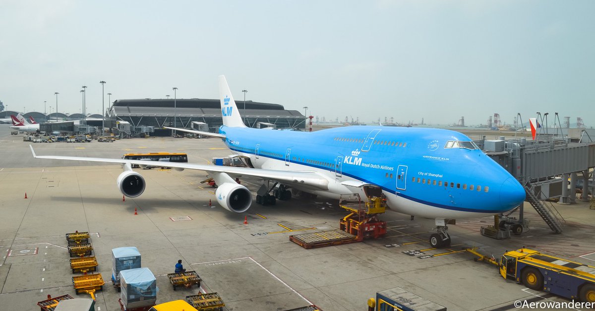 @KLM operated its last @Boeing B747-400 flight from Shanghai to @Schiphol as KL896 using its aircraft registered as PH-BFW. Ironically this was the same aircraft I captured a couple of years back in #HongKong. #aerowanderer #aviation #avgeek #klm #planespotting #boeing #b747 https://t.co/WaNcgkYLWf
