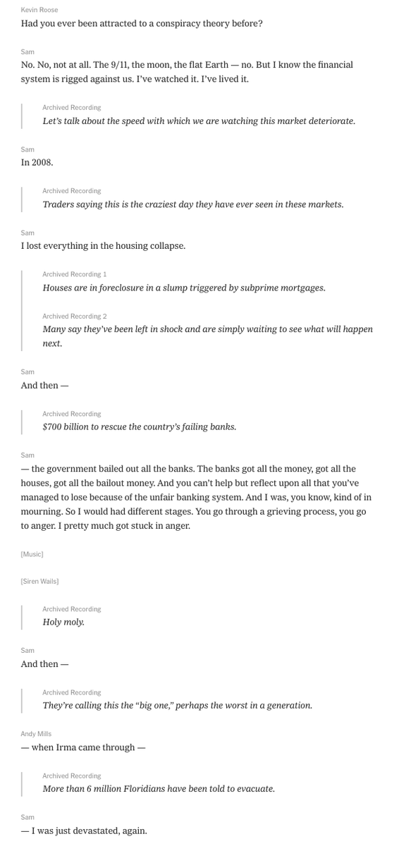 Epistemic implosionsvia  https://www.nytimes.com/2020/06/04/podcasts/rabbit-hole-qanon-youtube-tiktok-virus.html?showTranscript=1