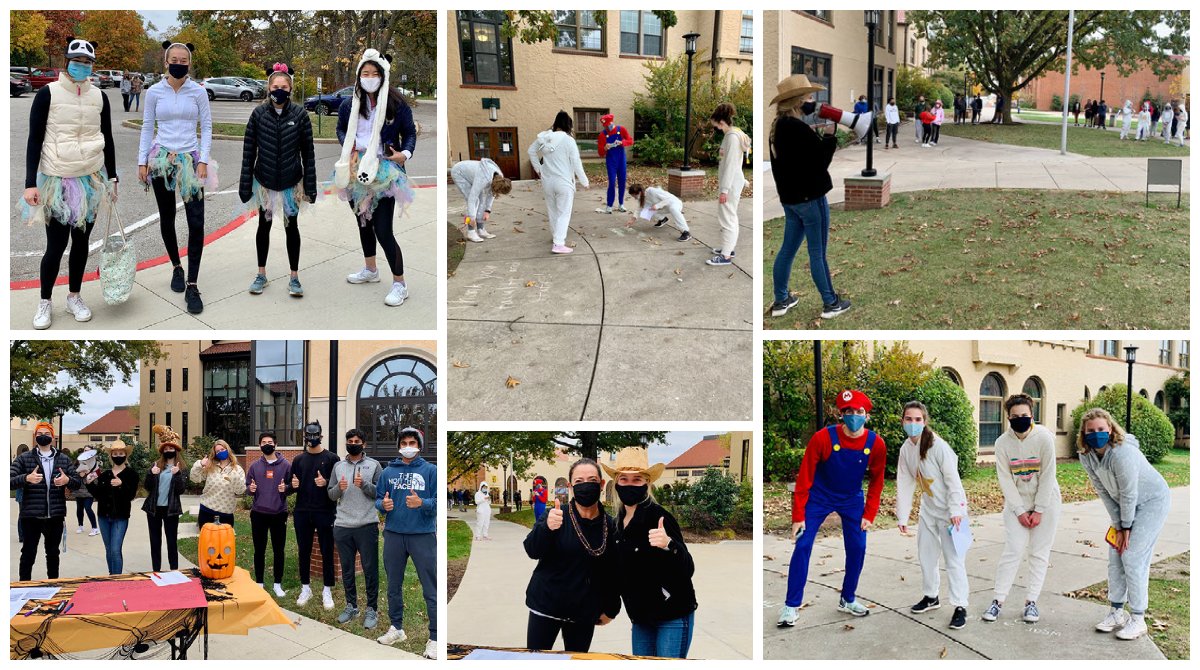 JBSchool's tweet photo. Weekend 1 of 2 for the Halloween Hunt took place this afternoon. High school students competed today and middle school students will compete on Halloween. Happy hunting! #jbshybridlearning #jbsstudents (📸: Mrs. Russell) https://t.co/WKVViy6uke