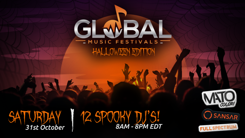 FestivalsGlobal's tweet photo. Terrifyingly exciting π»
Global Music Festivals present Halloween special.π»
HALLOWEEN DJ EVENT 12 Spooky DJ's π΅
8AM-8PM 12 Hours
31st October π»
Global Music Festivals #GlobalMF
Inside Sansar
@SansarOfficial
#InventYourPossibility #lockdown #Halloween #VRGamers https://t.co/BU1dkkOxAs