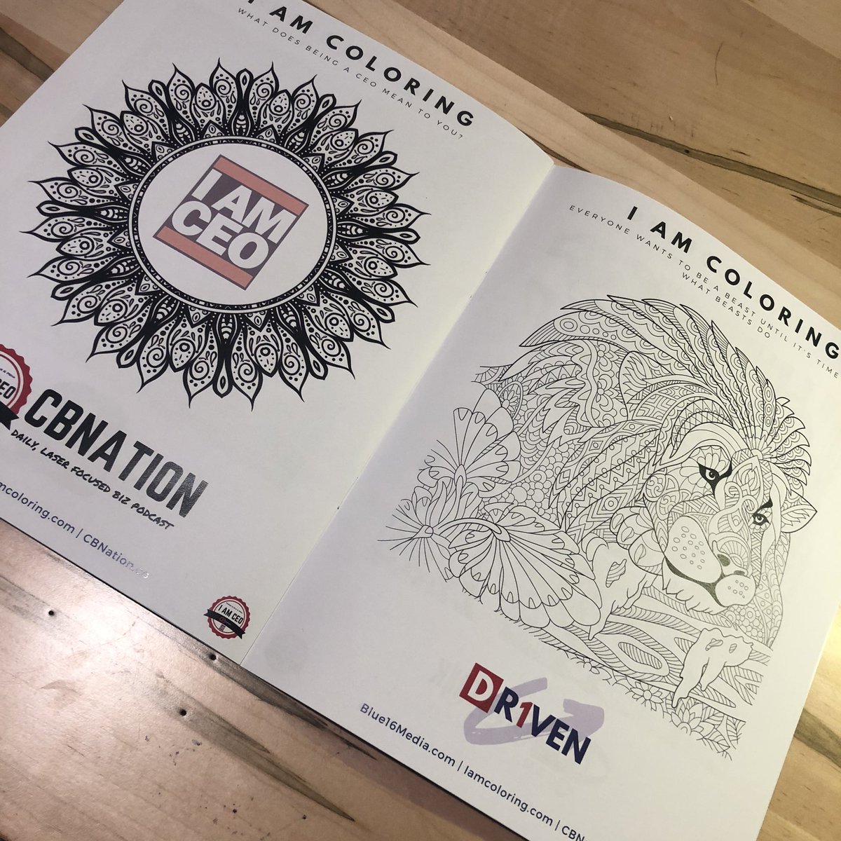 Just went thru a pile of mail I clearly didn't see a few weeks ago and giving a big THANK YOU to <a href="/Progreshion/">Gresh</a> for this awesome leaders' coloring book from <a href="/iamceopod/">I am CEO Community</a> and <a href="/Blue16Media/">Blue 16 Media | Website Design & SEO</a>. 🙏