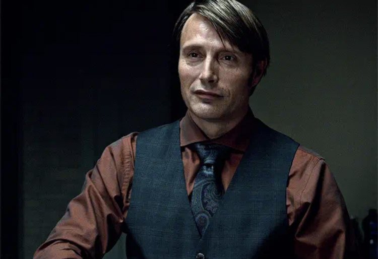 4.- NIGEL ( charlie countryman )- HANNIBAL LECTER ( hannibal )TIED WITH 144 VOTES