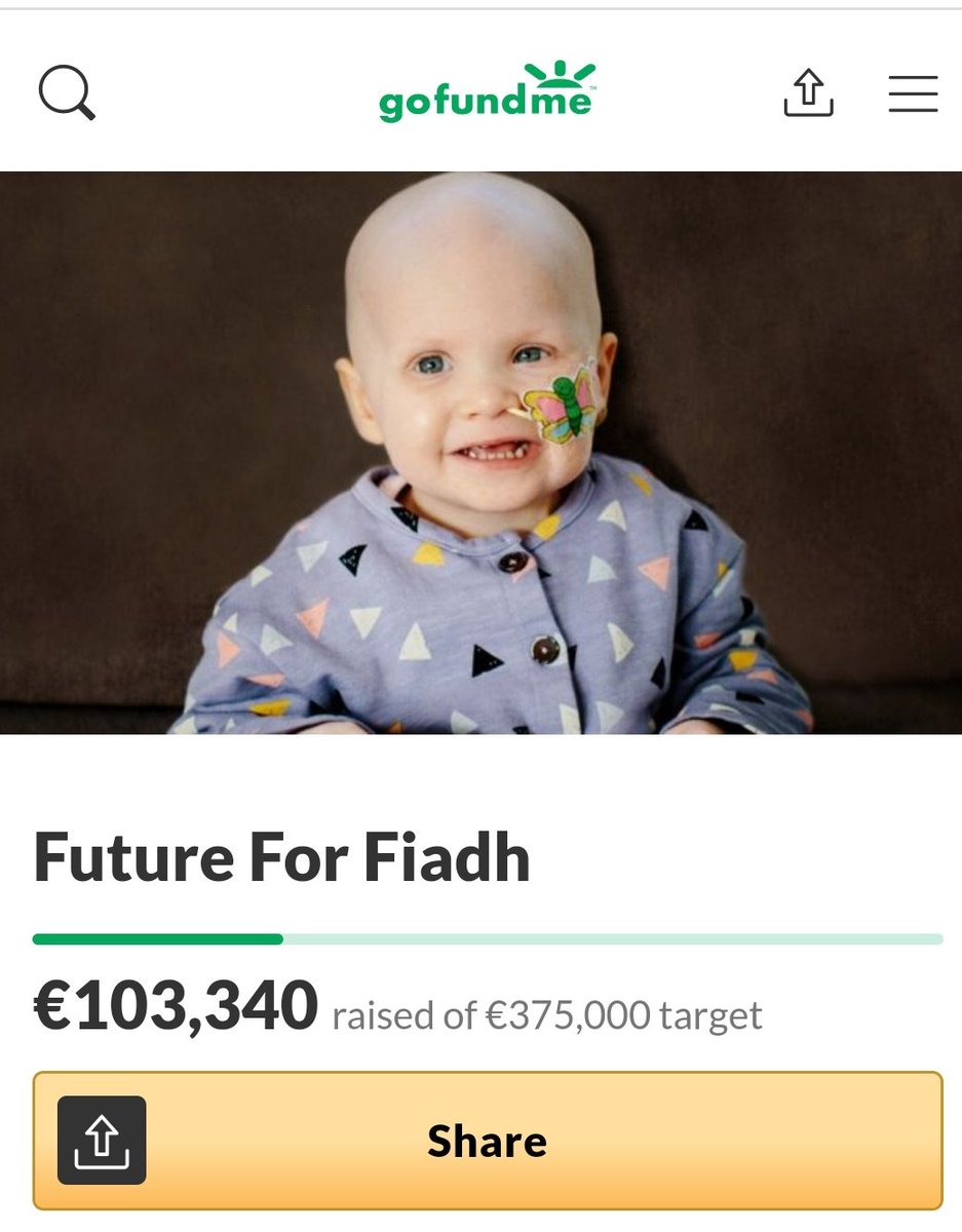 Amazing to see #FutureForFiadh  trending tonight. Keep the support coming, Donate what you can &amp; follow <a href="/FutureForFiadh/">Future For Fiadh</a> A lovely Wexford &amp; Oulart The Ballagh girl needs our help. gofundme.com/f/future-for-f…