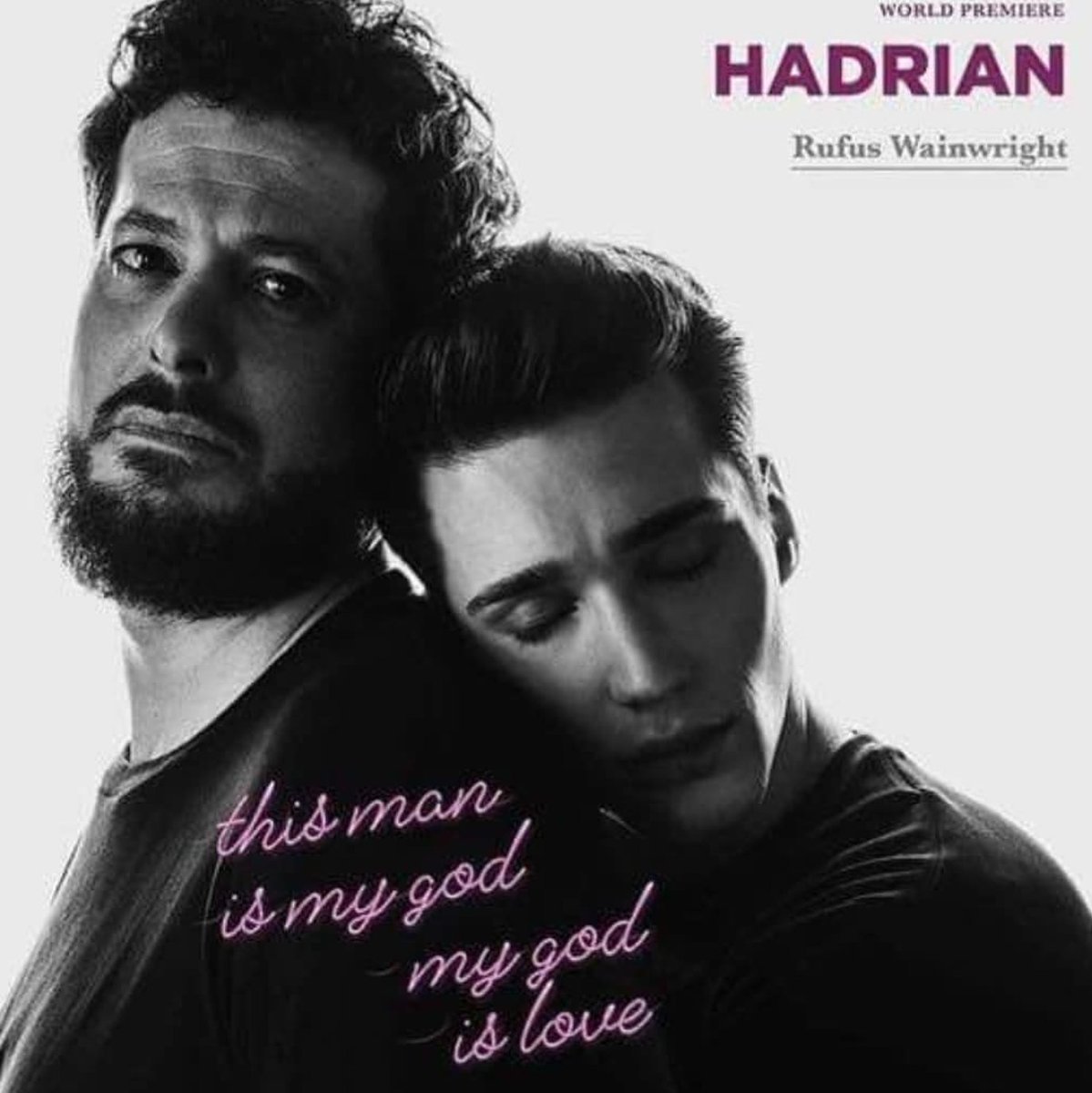 antinousgaygod's tweet photo. 25 Oct is #WorldOperaDay: #RufusWainwright's "Hadrian" won Outstanding New Opera at @DoraAwards. The #opera had its gala world premiere at @CanadianOpera in #Toronto in Oct 2018. #Baritone @thomashampson was #Hadrian & #tenor #IsaiahBell was #Antinous. Bravo @rufuswainwright! https://t.co/GpXhk73bpA