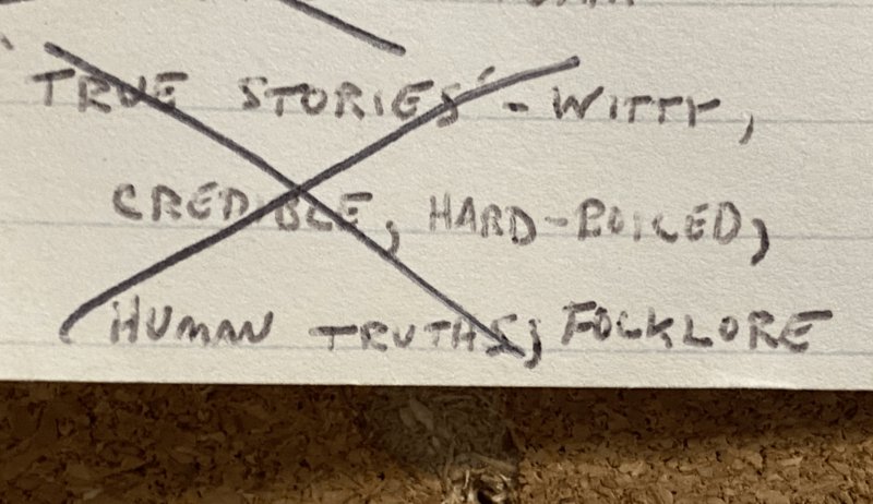 SPN The Memory Remains (@spnmemoryremain) on Twitter photo The beginning....
An idea written on a note card. An idea that became a legend.
What follows is all due to these few inked words.
<a href="/therealKripke/">Eric Kripke</a> Thank you! The beginning....
An idea written on a note card. An idea that became a legend.
What follows is all due to these few inked words.
<a href="/therealKripke/">Eric Kripke</a> Thank you!