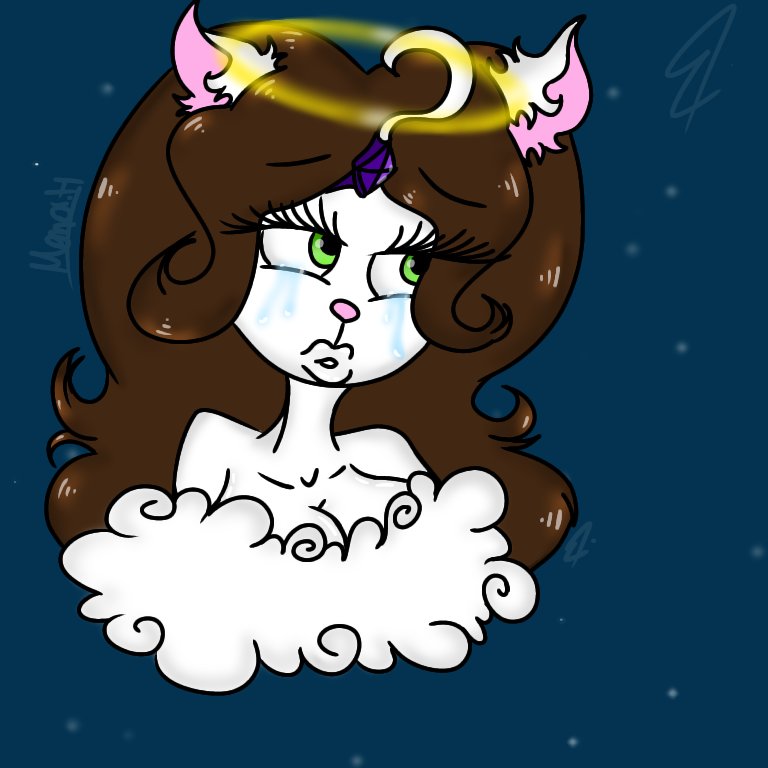 Chococat_4ever's tweet photo. "...Don't give up,you will see your dreams come true.Don't lost hoping.Lonely angels will having someone to love" Maybe someone come to give to her some compagny ? #MAHF #LonelyAngel #Digitalart #toon #cartoon #toon1930s #cartoon1930s #MonaCating https://t.co/7sV8gkCPqO