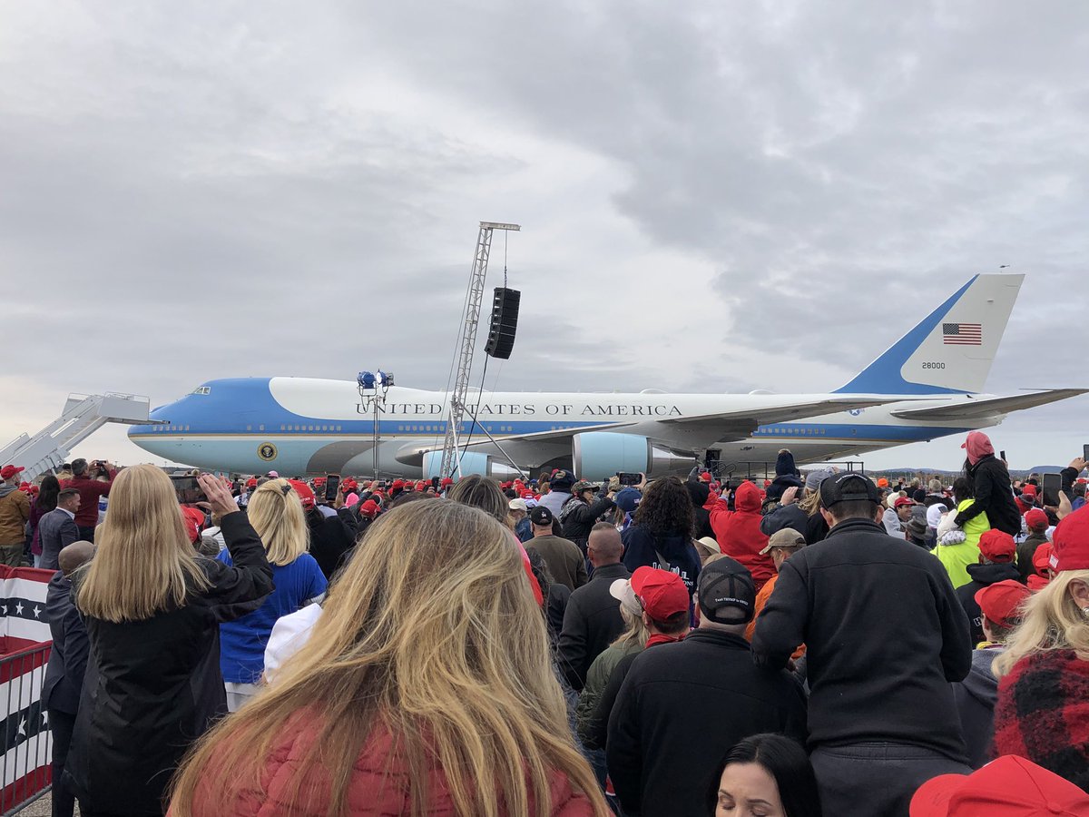 realAlexHagerty's tweet photo. President @realDonaldTrump’s New Hampshire rally was INCREDIBLE! Fun &amp; safe time had by all. 🇺🇸 #4MoreYears #LeadRight #NHforTrump https://t.co/bR3YKMdpmf