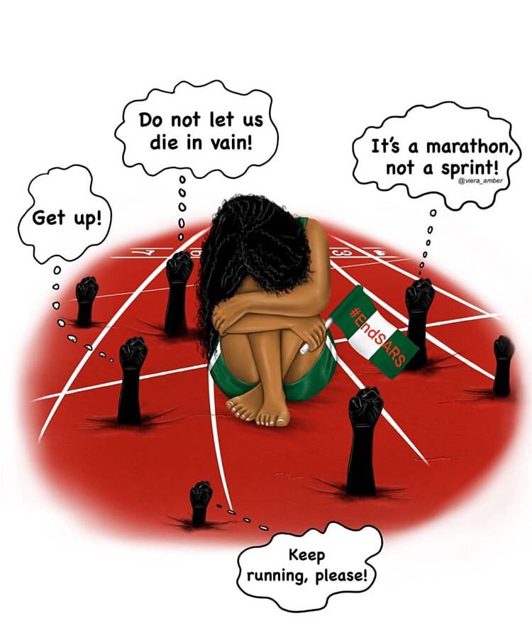 ogunlaja_tomi's tweet image. We shan&apos;t give up, we started it, we are going to finish it #basedonwhat