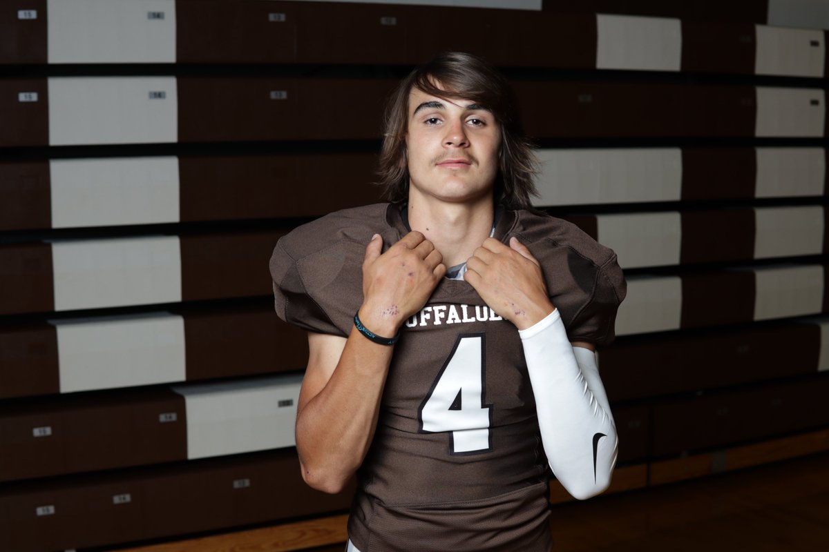 Sophomore DB Ryan Heiman tied the school record for INT's in a game with 3 this past Friday night against Great Bend. The record is also held by Lance Perkins who had 3 INT's back in 1988. Congratulations Ryan!!! <a href="/ryanheiman3/">Ryan Heiman</a>