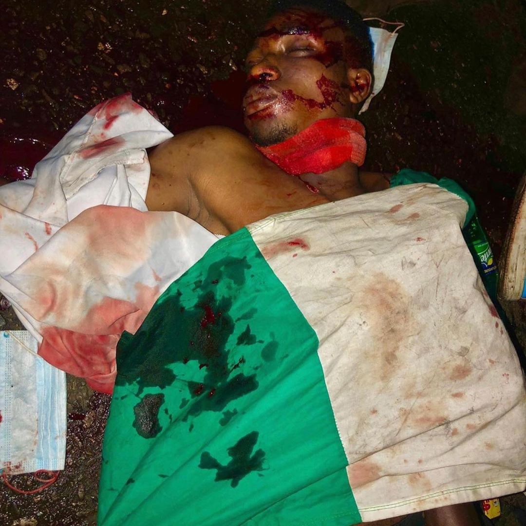 waleleke1's tweet photo. If a tailored or photoshoped report on #LekkiMassacre2020 is released by the state government, we will hit the streets again.. No man will massacre unarmed protesters and still silence those of us alive. As a living being, we are dead either way, just a matter of time. #EndSARS https://t.co/NBGSEBgmGO