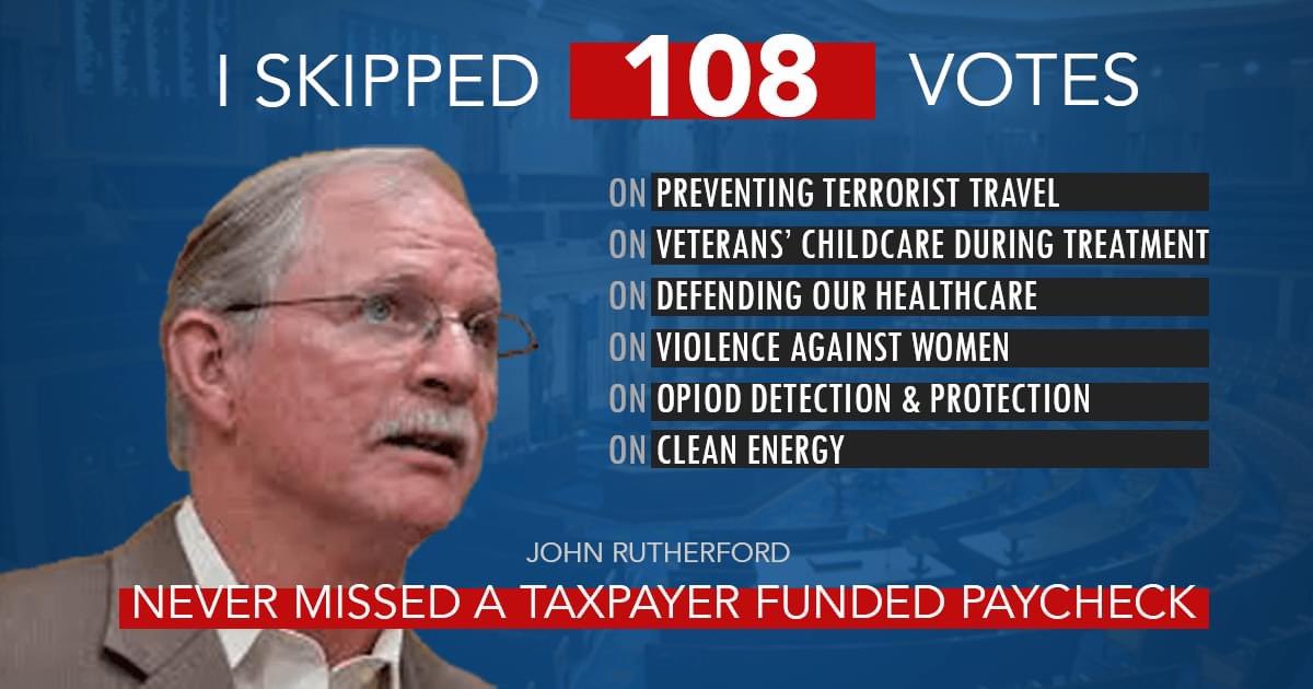 DonnaDeegan's tweet image. He has one of the worst attendance records in Congress. I will always lift your voices and do what John Rutherford won’t.
Champion access to #healthcare we can actually afford, including prescription drugs and coverage for pre-existing conditions. And I’ll show up for work. #FL04