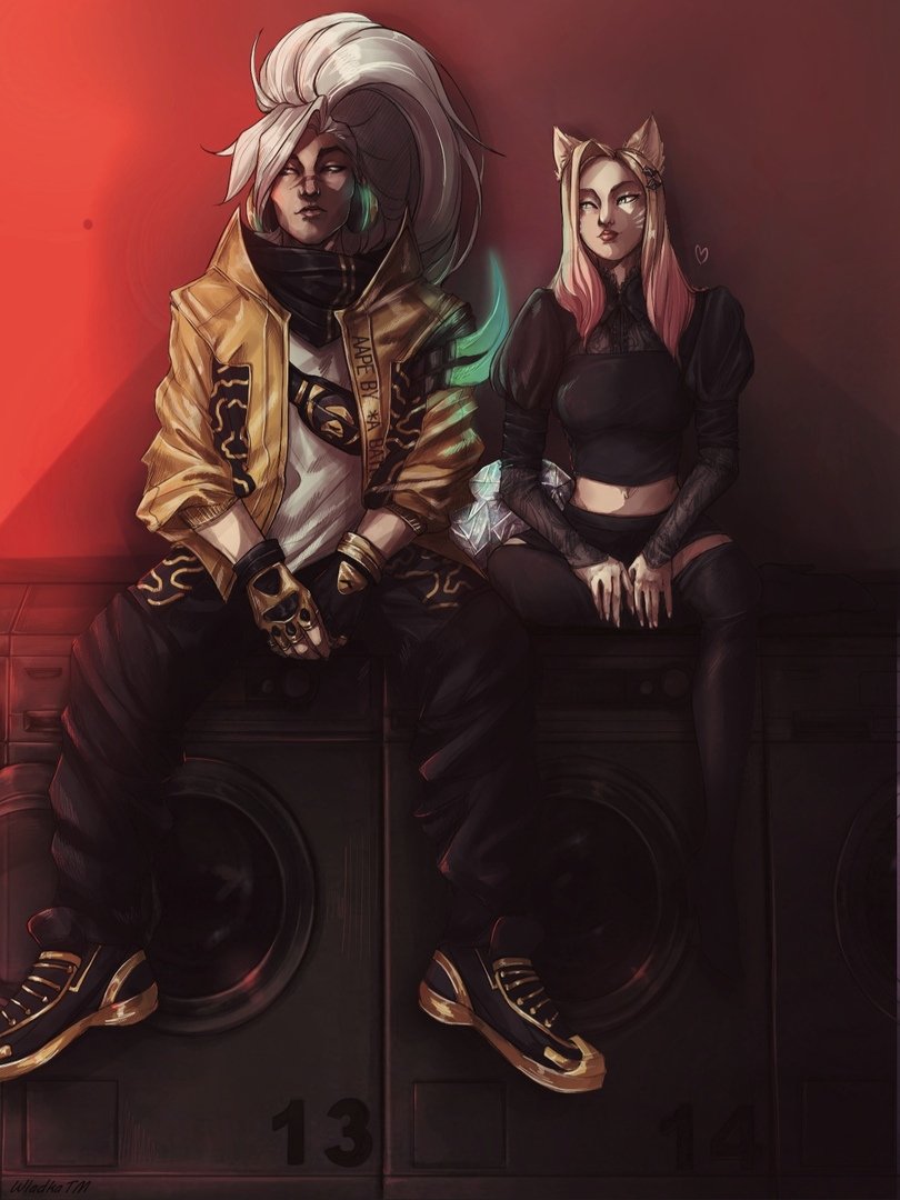 ElaniWais's tweet image. #ahri #Yasuo