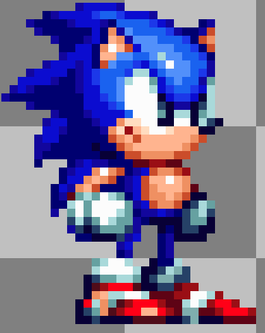 Pixilart - Sonic Sprite by RG40sPixel