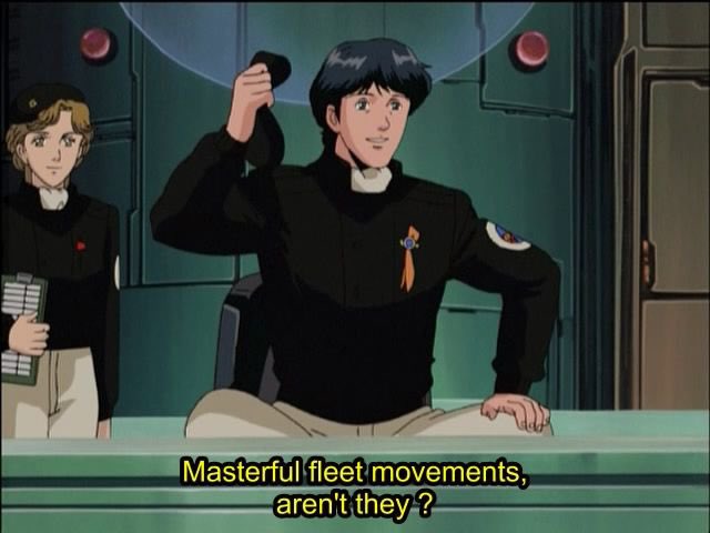 When you first meet him, he seems like the usual aloof, carefree officer you’d find on M*A*S*H. But once you see his tactical skill on display, being the only fleet commander to rival Reinhard von Lohengramm, you understand why the FPA refuses to let go of him.