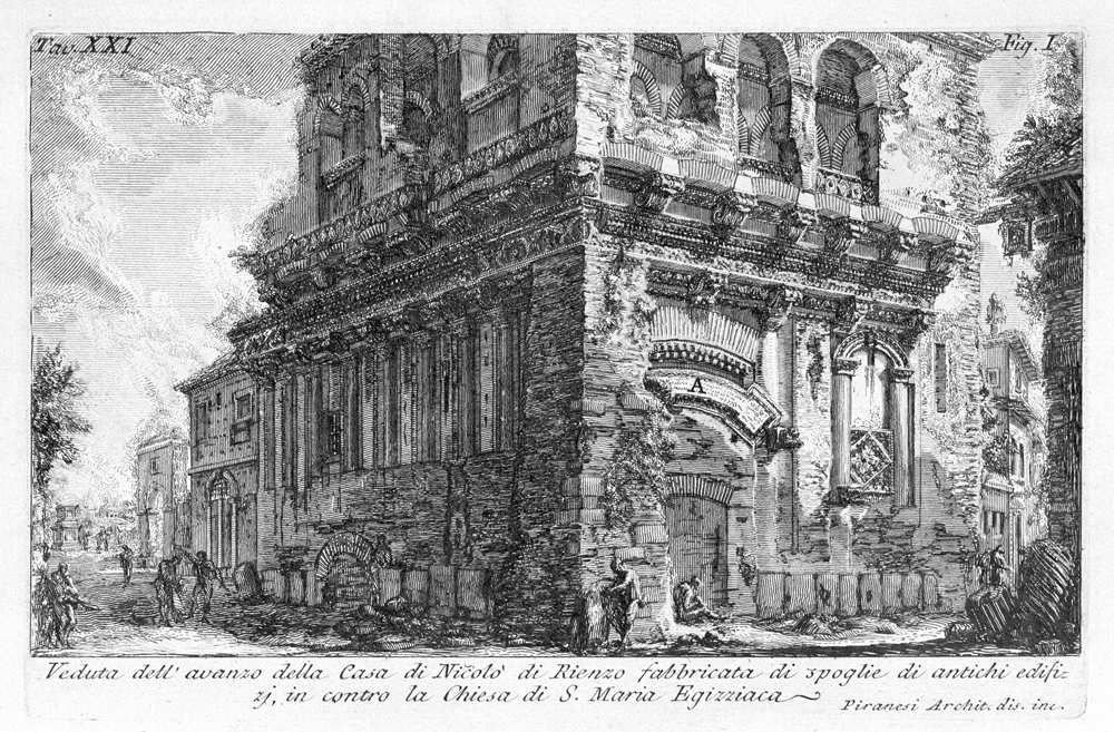 La Casa dei Crescenzi, ejemplo único de morada señorial medieval en Roma, fue construida en el S.XI en la base de una torre, desde la que una poderosa familia controlaba el tráfico del Tíber. Su colección de spolia incluye restos romanos y bizantinos #SpoliaSunday