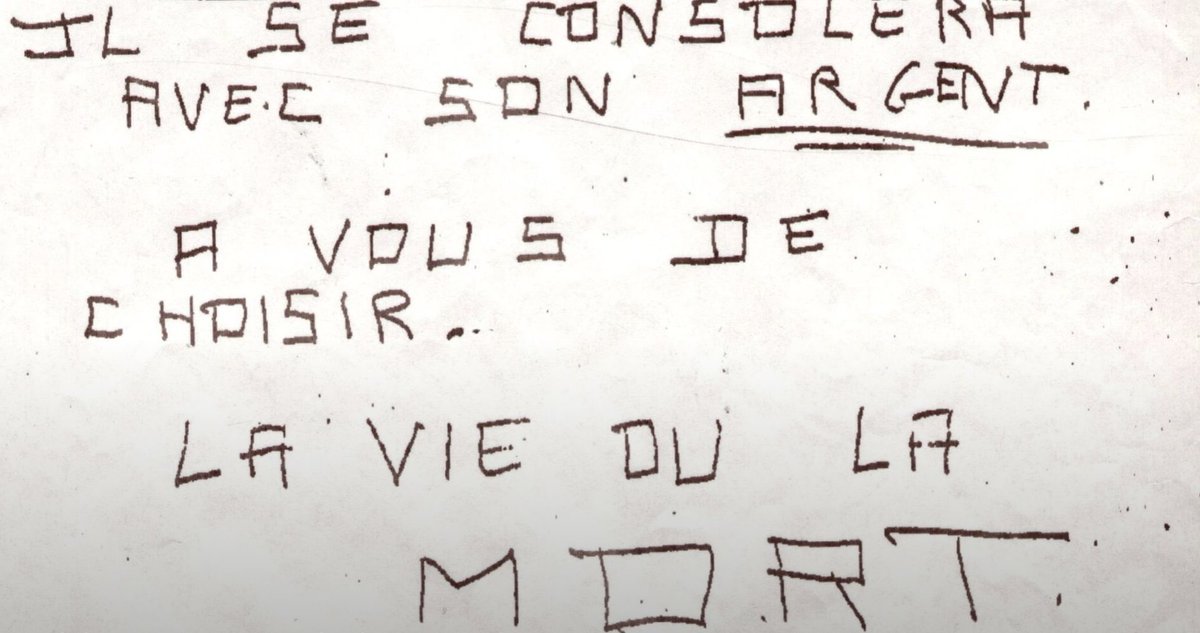 MathildeLecocq's tweet photo. L’inconnu à la voix rauque est de suite identifié par les parents de Grégory comme étant « le corbeau » qui les a harcelés pendant 3 ans.
Entre 1981 et 1983, ce corbeau passera des centaines d’appels dans la vallée de la Vologne. https://t.co/geVEIlfDBn