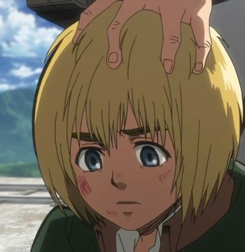 a thread of pictures of armin but his eyebrows get bigger each time
