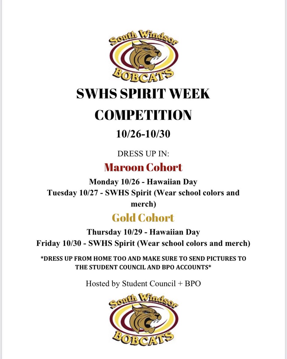 SWHS Student Council tweet media