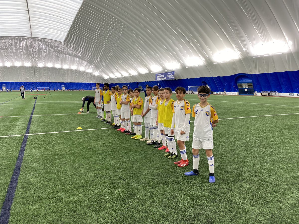 Impact08PDPBoys's tweet photo. A weekend of games ends with a second win today. Mission accomplished.However, the smiles on the faces of both teams are tops.  Play is important. The sacrifices made in the process of making it safe to play are worth it.    @SASA_Impact @EMSAmain @AlbertaSoccer #bluecrush https://t.co/uR0QzqGnjp