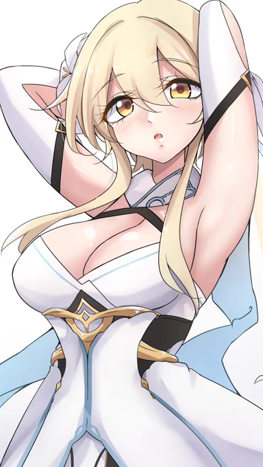 Yesterday, I accidentally crop picture so I post full one again. :D
Hotaru #Genshin_Impact #GenshinImpact #原神 